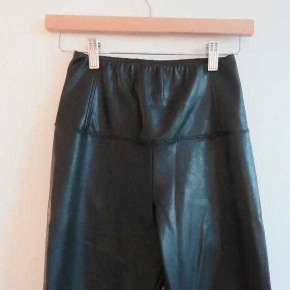 ARITZIA WILFRED Daria Black Faux Leather Leggings - Size S - Picture 3 of 15